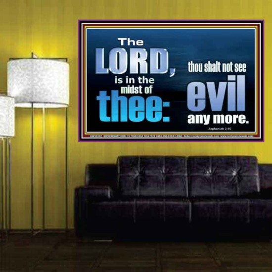 THOU SHALL NOT SEE EVIL ANY MORE  Unique Scriptural ArtWork  GWPOSTER10302  