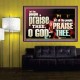 LET ALL THE PEOPLE PRAISE THEE O LORD  Printable Bible Verse to Poster  GWPOSTER10347  