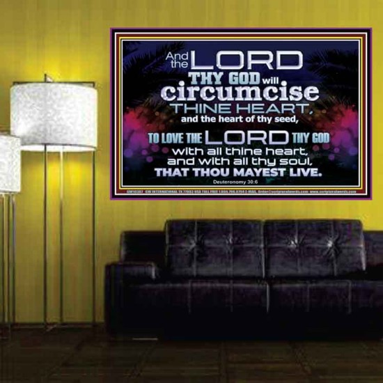 CIRCUMCISE THY HEART LOVE THE LORD THY GOD  Eternal Power Poster  GWPOSTER10367  