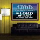 JEHOVAH GOD OUR LORD IS AN INCOMPARABLE GOD  Christian Poster Wall Art  GWPOSTER10447  