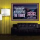 WHAT THE LORD GOD HAS PREPARE FOR THOSE WHO LOVE HIM  Scripture Poster Signs  GWPOSTER10453  