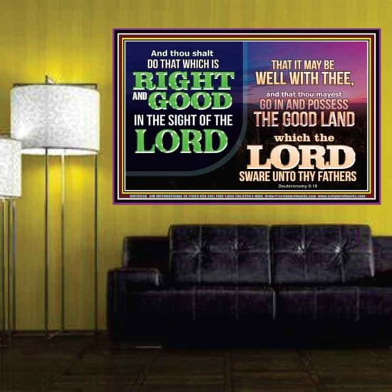 THAT IT MAY BE WELL WITH THEE  Contemporary Christian Wall Art  GWPOSTER10536  