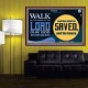 WALK IN THE NAME OF THE LORD JEHOVAH  Christian Art Poster  GWPOSTER10545  