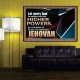 JEHOVAH ALMIGHTY THE GREATEST POWER  Contemporary Christian Wall Art Poster  GWPOSTER10568  