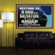 GOD OF OUR SALVATION  Scripture Wall Art  GWPOSTER10573  