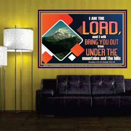 COME OUT FROM THE MOUNTAINS AND THE HILLS  Art & Décor Poster  GWPOSTER10621  