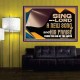 SING UNTO THE LORD A NEW SONG AND HIS PRAISE  Bible Verse for Home Poster  GWPOSTER10623  