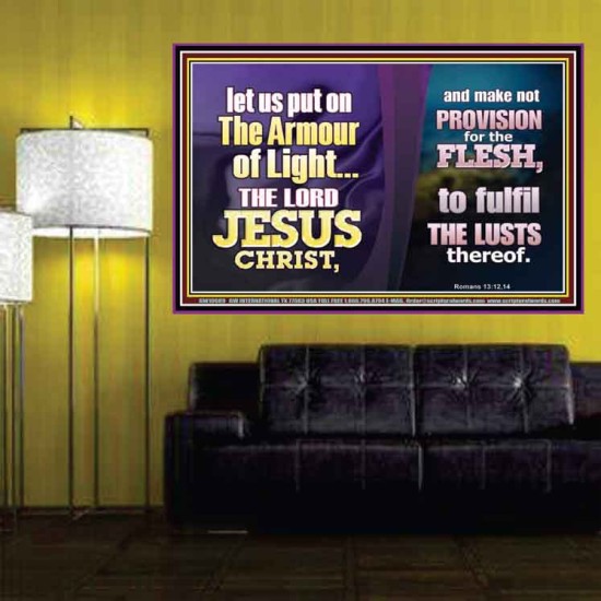 THE ARMOUR OF LIGHT OUR LORD JESUS CHRIST  Ultimate Inspirational Wall Art Poster  GWPOSTER10689  
