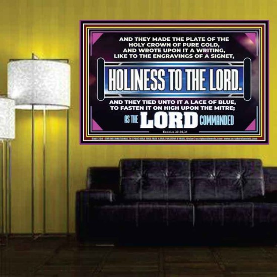 THE HOLY CROWN OF PURE GOLD  Righteous Living Christian Poster  GWPOSTER11756  