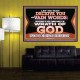 LET NO MAN DECEIVE YOU WITH VAIN WORDS  Scripture Art Work Poster  GWPOSTER12057  