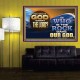 FOR WHO IS GOD EXCEPT THE LORD WHO IS THE ROCK SAVE OUR GOD  Ultimate Inspirational Wall Art Poster  GWPOSTER12368  