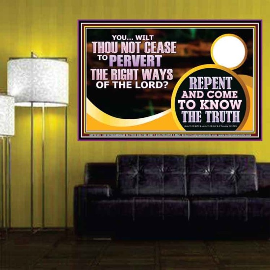 REPENT AND COME TO KNOW THE TRUTH  Eternal Power Poster  GWPOSTER12373  