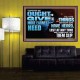 GIVE THE MORE EARNEST HEED  Contemporary Christian Wall Art Poster  GWPOSTER12728  