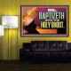 BE BAPTIZETH WITH THE HOLY GHOST  Sanctuary Wall Picture Poster  GWPOSTER12992  