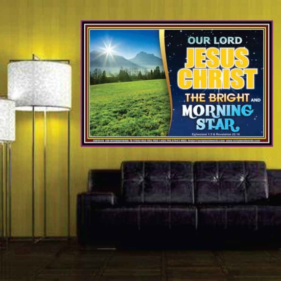 JESUS CHRIST THE BRIGHT AND MORNING STAR  Children Room Poster  GWPOSTER9546  