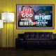 LED THE LOVE OF GOD SHED ABROAD IN OUR HEARTS  Large Poster  GWPOSTER9597  