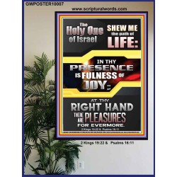 SHEW ME THE PATH OF LIFE  Sanctuary Wall Picture  GWPOSTER10007  "24X36"