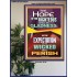 THE HOPE OF THE RIGHTEOUS IS GLADNESS  Children Room Poster  GWPOSTER10024  "24X36"