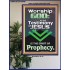 TESTIMONY OF JESUS IS THE SPIRIT OF PROPHECY  Kitchen Wall Décor  GWPOSTER10046  "24X36"
