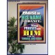 PRAISE HIM IN DANCE, TIMBREL AND HARP  Modern Art Picture  GWPOSTER10057  
