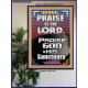 PRAISE GOD IN HIS SANCTUARY  Art & Wall Décor  GWPOSTER10061  