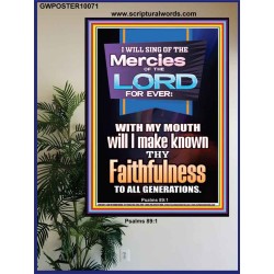 SING OF THE MERCY OF THE LORD  Décor Art Work  GWPOSTER10071  "24X36"