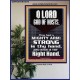 LORD GOD ALMIGHTY THOU HAST A MIGHTY ARM  Hallway Wall Poster  GWPOSTER10078  
