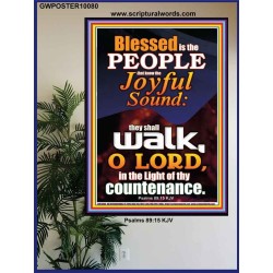 THE JOYFUL SOUND  Contemporary Christian Wall Art Poster  GWPOSTER10080  "24X36"
