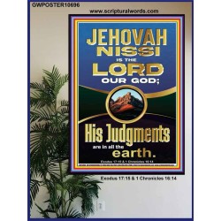 JEHOVAH NISSI IS THE LORD OUR GOD  Christian Paintings  GWPOSTER10696  "24X36"