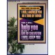 IN A TIME OF FAVOUR I WILL HELP YOU  Christian Art Poster  GWPOSTER11770  