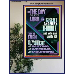 THE GREAT DAY OF THE LORD  Sciptural Décor  GWPOSTER11772  "24X36"
