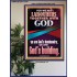 BE A CO-LABOURERS WITH GOD IN JEHOVAH HUSBANDRY  Christian Art Poster  GWPOSTER11794  "24X36"