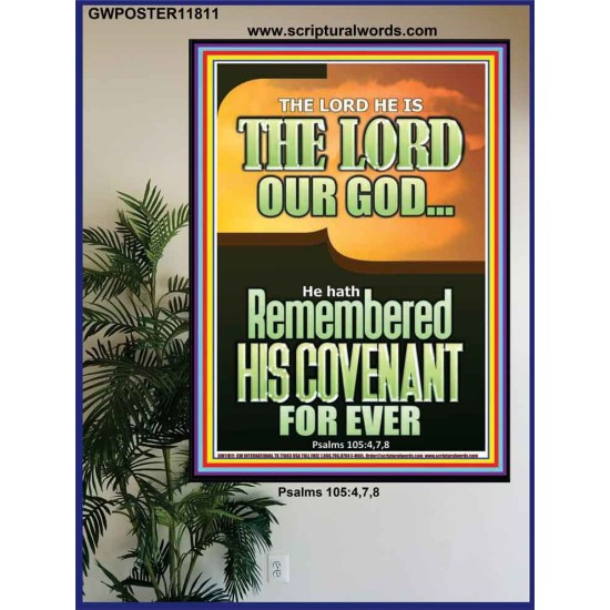 COVENANT OF THE LORD STAND FOR EVER  Wall & Art Décor  GWPOSTER11811  