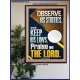 OBSERVE HIS STATUTES AND KEEP ALL HIS LAWS  Wall & Art Décor  GWPOSTER11812  