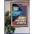 FRUIT OF THE SPIRIT IS IN ALL GOODNESS, RIGHTEOUSNESS AND TRUTH  Custom Contemporary Christian Wall Art  GWPOSTER11830  "24X36"