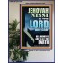 JEHOVAH NISSI HIS JUDGMENTS ARE IN ALL THE EARTH  Custom Art and Wall Décor  GWPOSTER11841  "24X36"