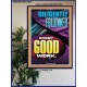 DILIGENTLY FOLLOWED EVERY GOOD WORK  Ultimate Inspirational Wall Art Poster  GWPOSTER11899  