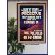 THE ANCIENT OF DAYS SHALL PRESERVE THY GOING OUT AND COMING IN  Sanctuary Wall Poster  GWPOSTER11907  