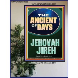 THE ANCIENT OF DAYS JEHOVAH JIREH  Unique Scriptural Picture  GWPOSTER11909  "24X36"