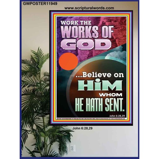 WORK THE WORKS OF GOD  Eternal Power Poster  GWPOSTER11949  