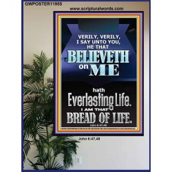 I AM THAT BREAD OF LIFE  Unique Power Bible Poster  GWPOSTER11955  "24X36"