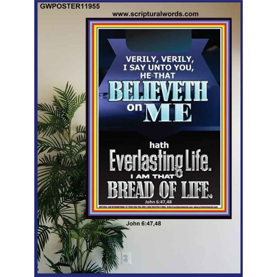 I AM THAT BREAD OF LIFE  Unique Power Bible Poster  GWPOSTER11955  