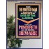THE WAYS OF MAN ARE BEFORE THE EYES OF THE LORD  Sanctuary Wall Poster  GWPOSTER11961  "24X36"