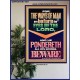 THE WAYS OF MAN ARE BEFORE THE EYES OF THE LORD  Sanctuary Wall Poster  GWPOSTER11961  