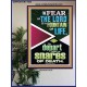 THE FEAR OF THE LORD IS THE FOUNTAIN OF LIFE  Large Scripture Wall Art  GWPOSTER11966  