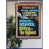 PEACE IN HEAVEN AND GLORY IN THE HIGHEST  Contemporary Christian Wall Art  GWPOSTER12006  "24X36"