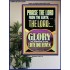 PRAISE THE LORD FROM THE EARTH  Contemporary Christian Paintings Poster  GWPOSTER12200  "24X36"