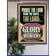 PRAISE THE LORD FROM THE EARTH  Contemporary Christian Paintings Poster  GWPOSTER12200  