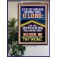 LET MY SUPPLICATION COME BEFORE THEE O LORD  Unique Power Bible Picture  GWPOSTER12219  