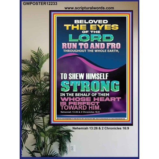 THE EYES OF THE LORD  Righteous Living Christian Poster  GWPOSTER12233  